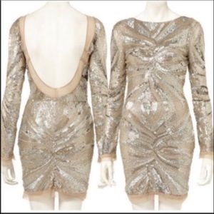 Body Con Sequin Dress by Topshop